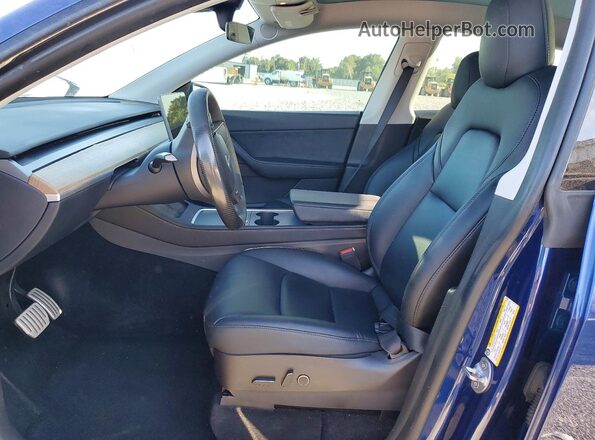 7SAYGDEF7NF516001 2022 TESLA MODEL Blue Սալոնի դիմացի տեսք