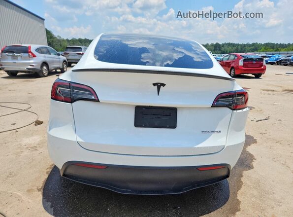 7SAYGDEF7PF779463 2023 TESLA MODEL White Հետևի տեսք