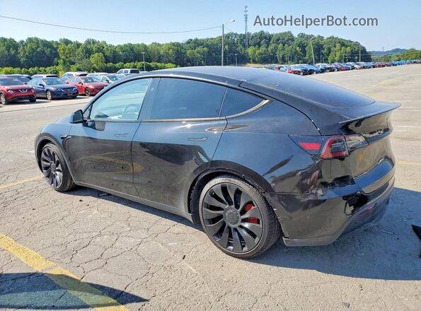 7SAYGDEF7PF846739 2023 TESLA MODEL Black Հետևի ձախ