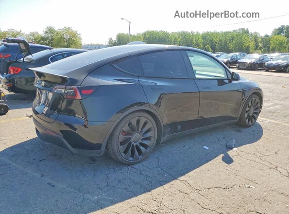 7SAYGDEF7PF846739 2023 TESLA MODEL Black Հետևի աջ