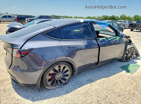 7SAYGDEF7PF874976 2023 TESLA MODEL Gray Trasero derecho