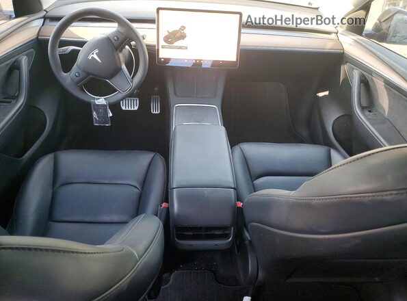 7SAYGDEF7RF058515 2024 TESLA MODEL Black Widok deski rozdzielczej