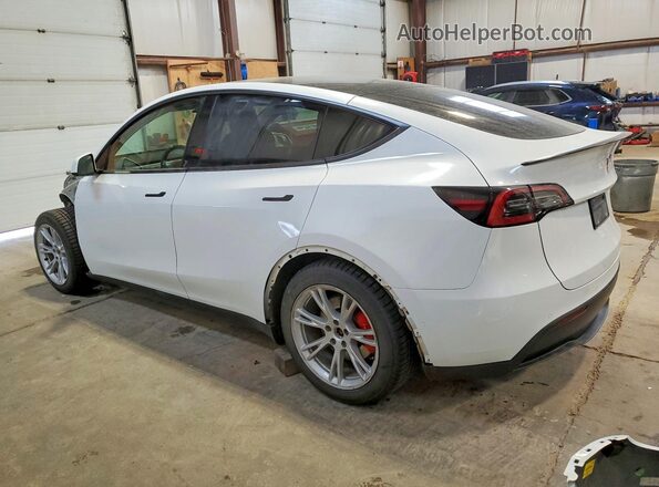 7SAYGDEF8NF382437 2022 TESLA MODEL White Rear left