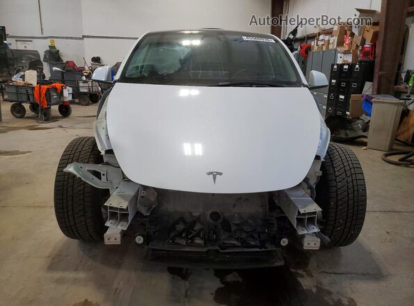 7SAYGDEF8NF382437 2022 TESLA MODEL White Front view