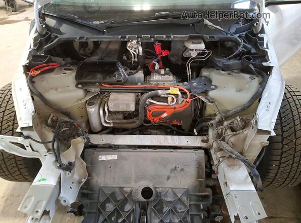7SAYGDEF8NF382437 2022 TESLA MODEL White Engine compartment view
