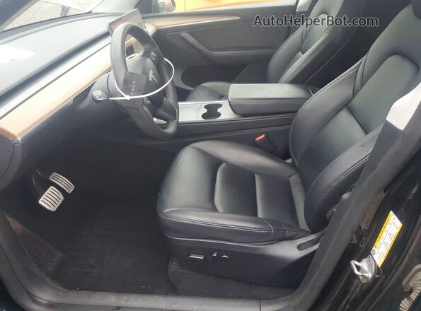 7SAYGDEF8PF811465 2023 TESLA MODEL Black Vista interior delantera