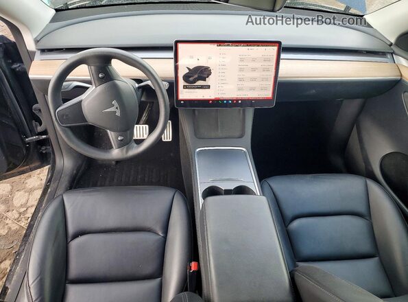 7SAYGDEF8PF811465 2023 TESLA MODEL Black Vista del salpicadero