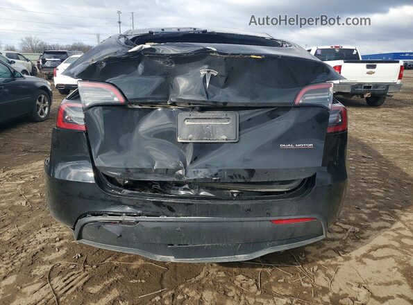 7SAYGDEF8PF811465 2023 TESLA MODEL Black Vista trasera