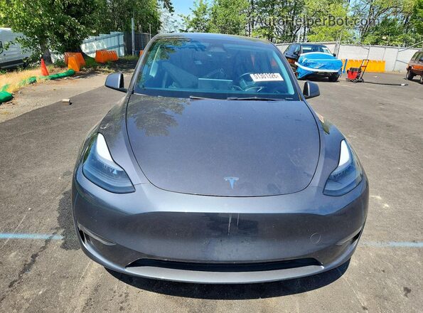 7SAYGDEF8PF826063 2023 TESLA MODEL Gray Вид спереду