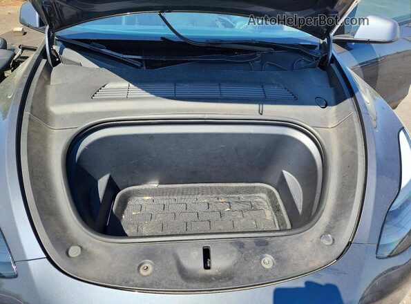 7SAYGDEF8PF826063 2023 TESLA MODEL Gray Вид задньої частини салону