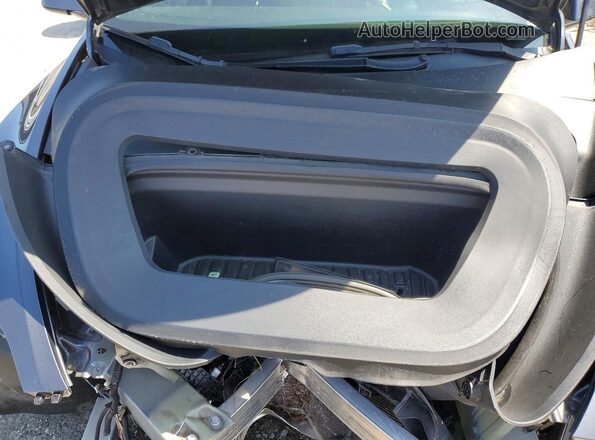 7SAYGDEF9NF395794 2022 TESLA MODEL Gray Rear interior view