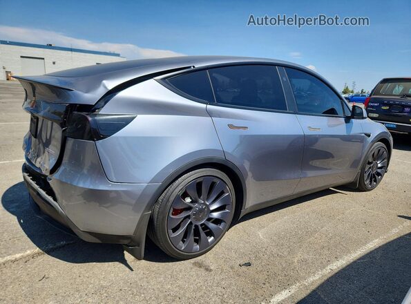 7SAYGDEF9RA296461 2024 TESLA MODEL Серый Задняя правая четверть
