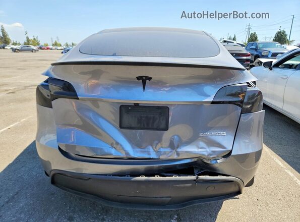 7SAYGDEF9RA296461 2024 TESLA MODEL Серый Вид сзади
