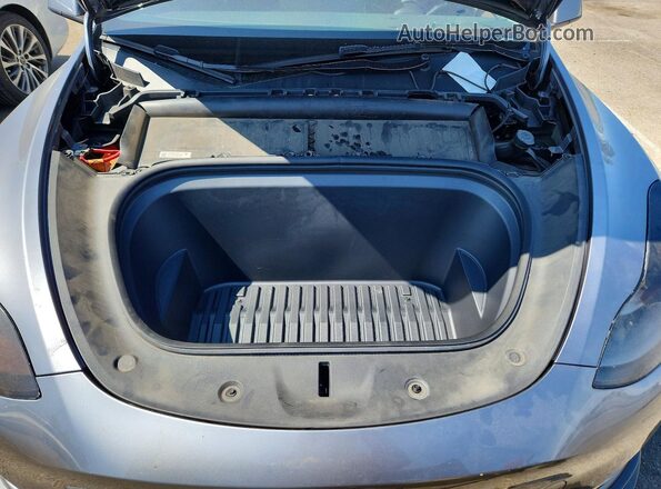 7SAYGDEF9RA296461 2024 TESLA MODEL Серый Вид задней части салона