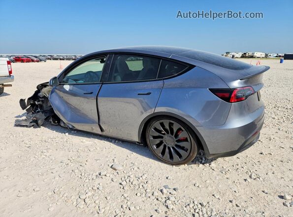 7SAYGDEF9SA351948 2025 TESLA MODEL Gray Rear left