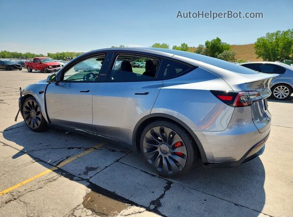 7SAYGDEF9SF299272 2025 TESLA MODEL Серый Задняя левая четверть