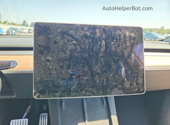 7SAYGDEF9SF299272 2025 TESLA MODEL Серый Вид щитка приборов