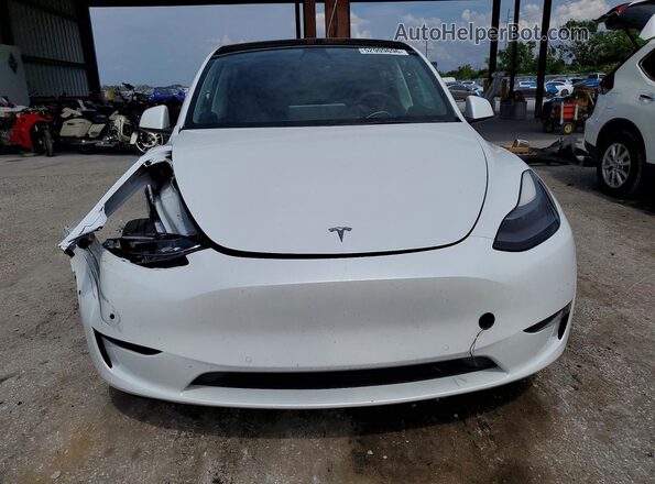 7SAYGDEFXNF312387 2022 TESLA MODEL White წინა ხედი