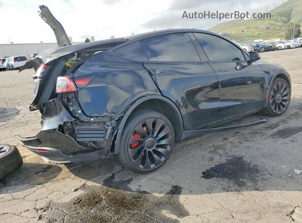 7SAYGDEFXNF573065 2022 TESLA MODEL Black Rear right