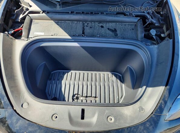 7SAYGDEFXPF839848 2023 TESLA MODEL Black Вид задньої частини салону