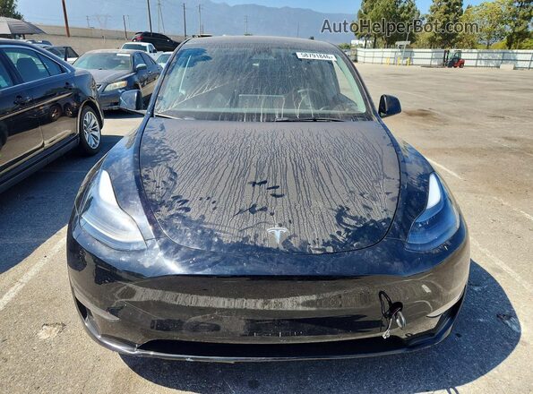 7SAYGDEFXPF839848 2023 TESLA MODEL Black Вид спереду