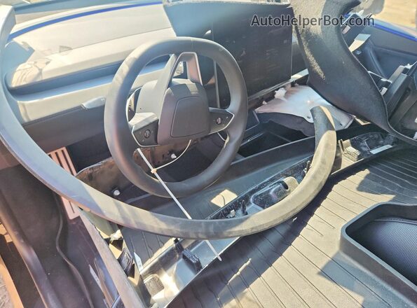7SAYGDET3TA688445 2026 TESLA MODEL Black Առջևի վահանակի տեսք