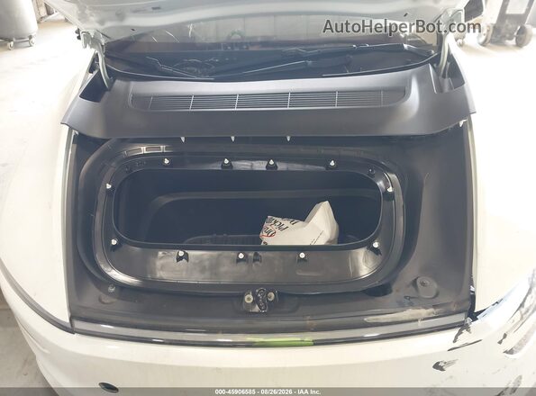 7SAYGDET6TA618597 2026 TESLA MODEL Y White Vista trasera