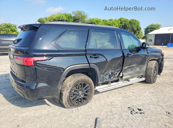 7SVAAAAA3TX004849 2026 TOYOTA SEQUOIA Black Հետևի աջ