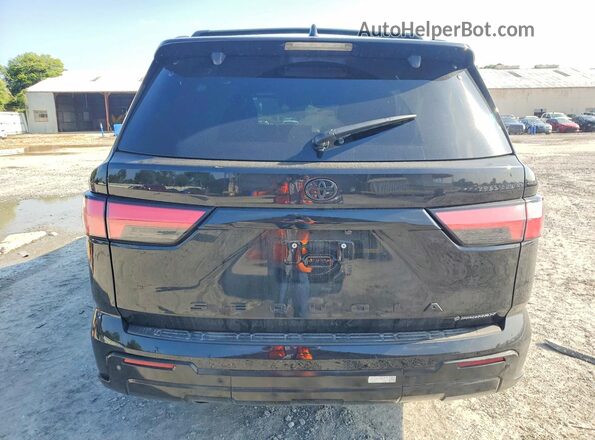 7SVAAAAA3TX004849 2026 TOYOTA SEQUOIA Black Հետևի տեսք