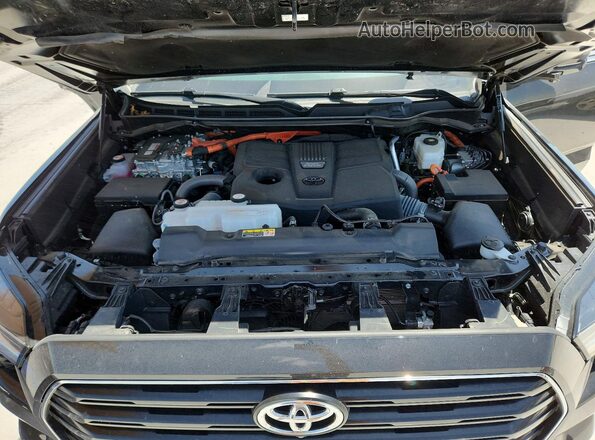 7SVAAAAAXSX004300 2025 TOYOTA SEQUOIA Черный Вид подкапотного пространства