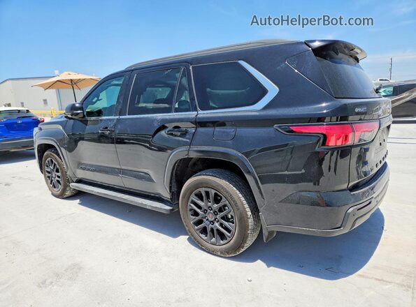 7SVAAAAAXSX004300 2025 TOYOTA SEQUOIA Черный Задняя левая четверть