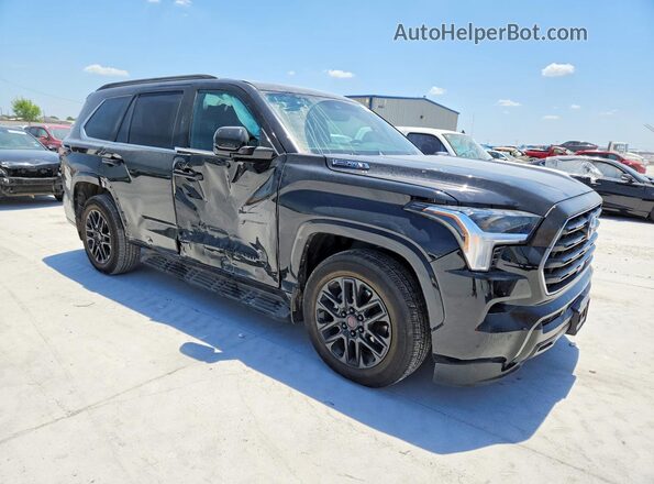 7SVAAAAAXSX004300 2025 TOYOTA SEQUOIA Черный Передняя правая четверть