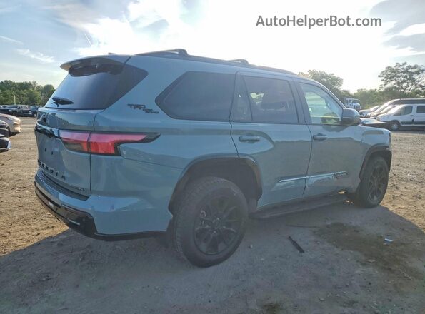 7SVAAABA0TX080138 2026 TOYOTA SEQUOIA Серый Задняя правая четверть