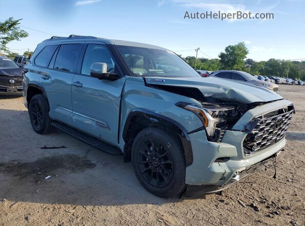 7SVAAABA0TX080138 2026 TOYOTA SEQUOIA Серый Передняя правая четверть