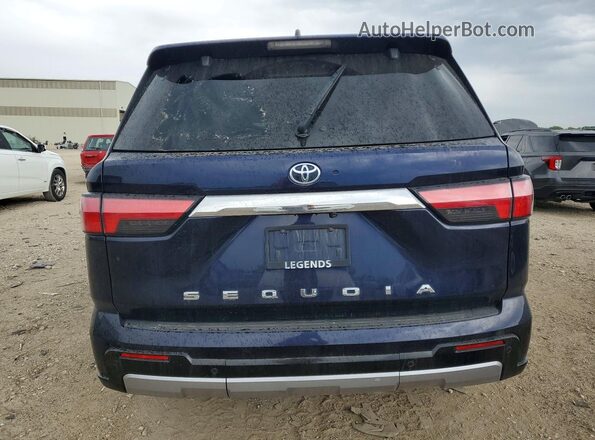 7SVAAABA1PX016874 2023 TOYOTA SEQUOIA Blue უკანა ხედი