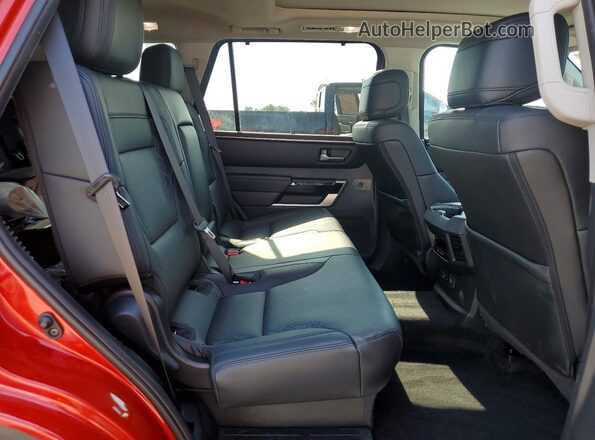 7SVAAABA1RX029854 2024 TOYOTA SEQUOIA Red Սալոնի հետևի տեսք