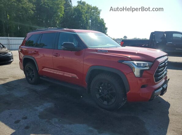 7SVAAABA1RX029854 2024 TOYOTA SEQUOIA Red Առջևի աջ