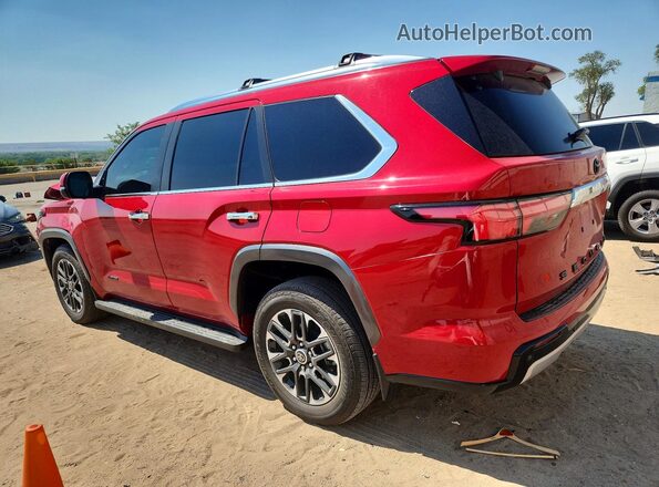 7SVAAABA2RX047215 2024 TOYOTA SEQUOIA Red Trasero izquierdo