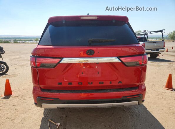 7SVAAABA2RX047215 2024 TOYOTA SEQUOIA Red Vista trasera