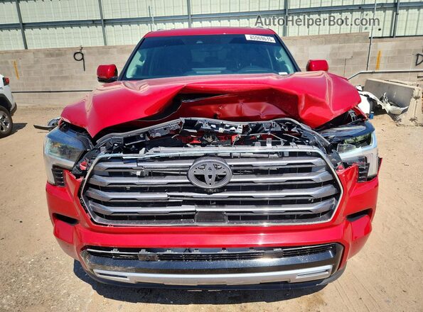 7SVAAABA2RX047215 2024 TOYOTA SEQUOIA Red Vista frontal