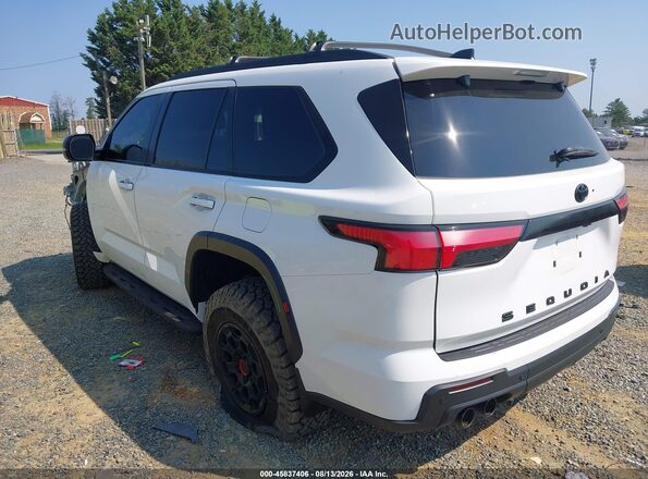 7SVAAABA3RX027507 2024 TOYOTA SEQUOIA White Հետևի ձախ