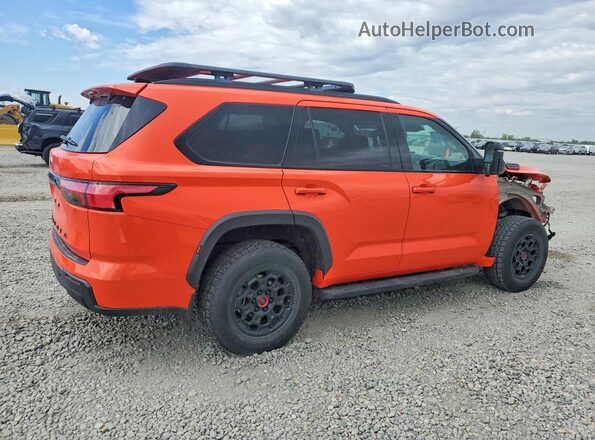 7SVAAABA4PX004508 2023 TOYOTA SEQUOIA Orange Tył prawy