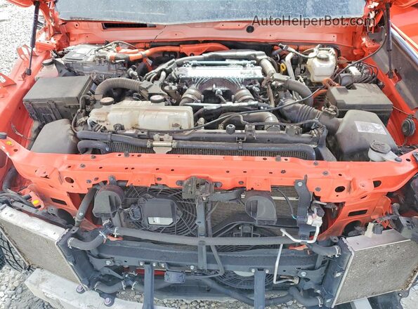 7SVAAABA4PX004508 2023 TOYOTA SEQUOIA Orange Widok komory silnika