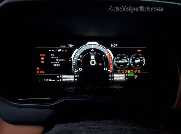 7SVAAABA4TX080255 2026 TOYOTA SEQUOIA Charcoal Vista del cuadro de instrumentos