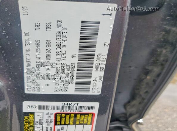 7SVAAABA4TX080255 2026 TOYOTA SEQUOIA Charcoal Շարժիչի բաժամունքի տեսք