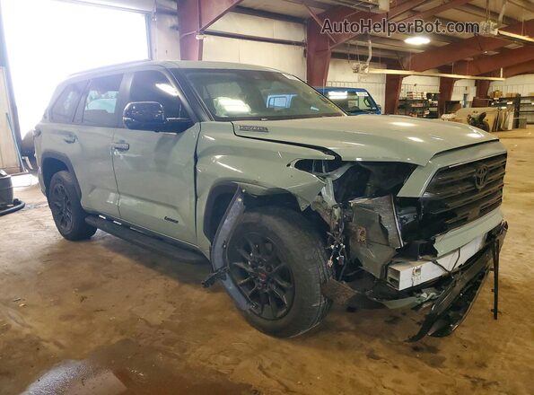 7SVAAABA5RX044504 2024 TOYOTA SEQUOIA Gray Przód prawy