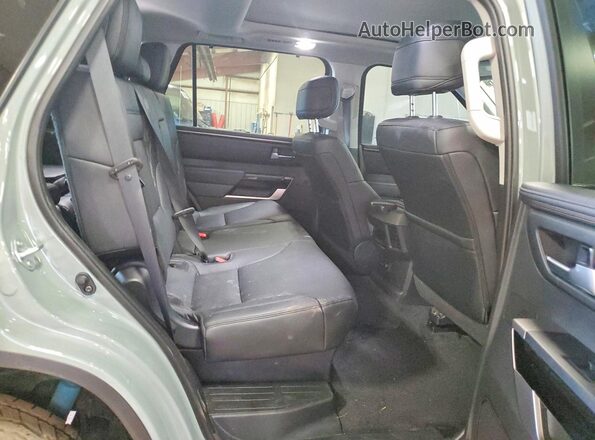 7SVAAABA5RX044504 2024 TOYOTA SEQUOIA Gray Widok wnętrza z tyłu