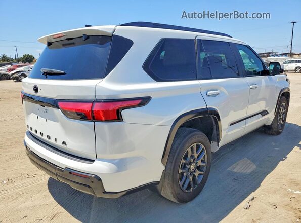 7SVAAABA5RX048004 2024 TOYOTA SEQUOIA White Առջևի աջ