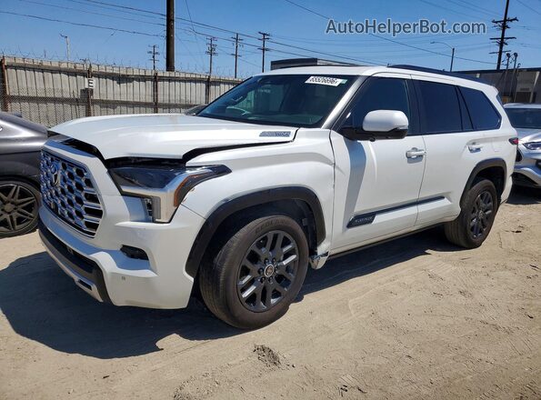 7SVAAABA5RX048004 2024 TOYOTA SEQUOIA White Հետևի ձախ