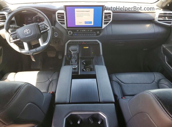 7SVAAABA5RX048004 2024 TOYOTA SEQUOIA White Սարքավորումների վահանակի տեսք